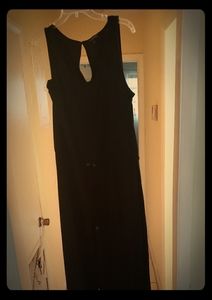 Black Cotton Jumpsuit